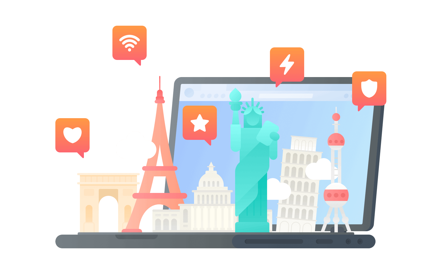 外国网络连接到中国的vpn - 云网吧